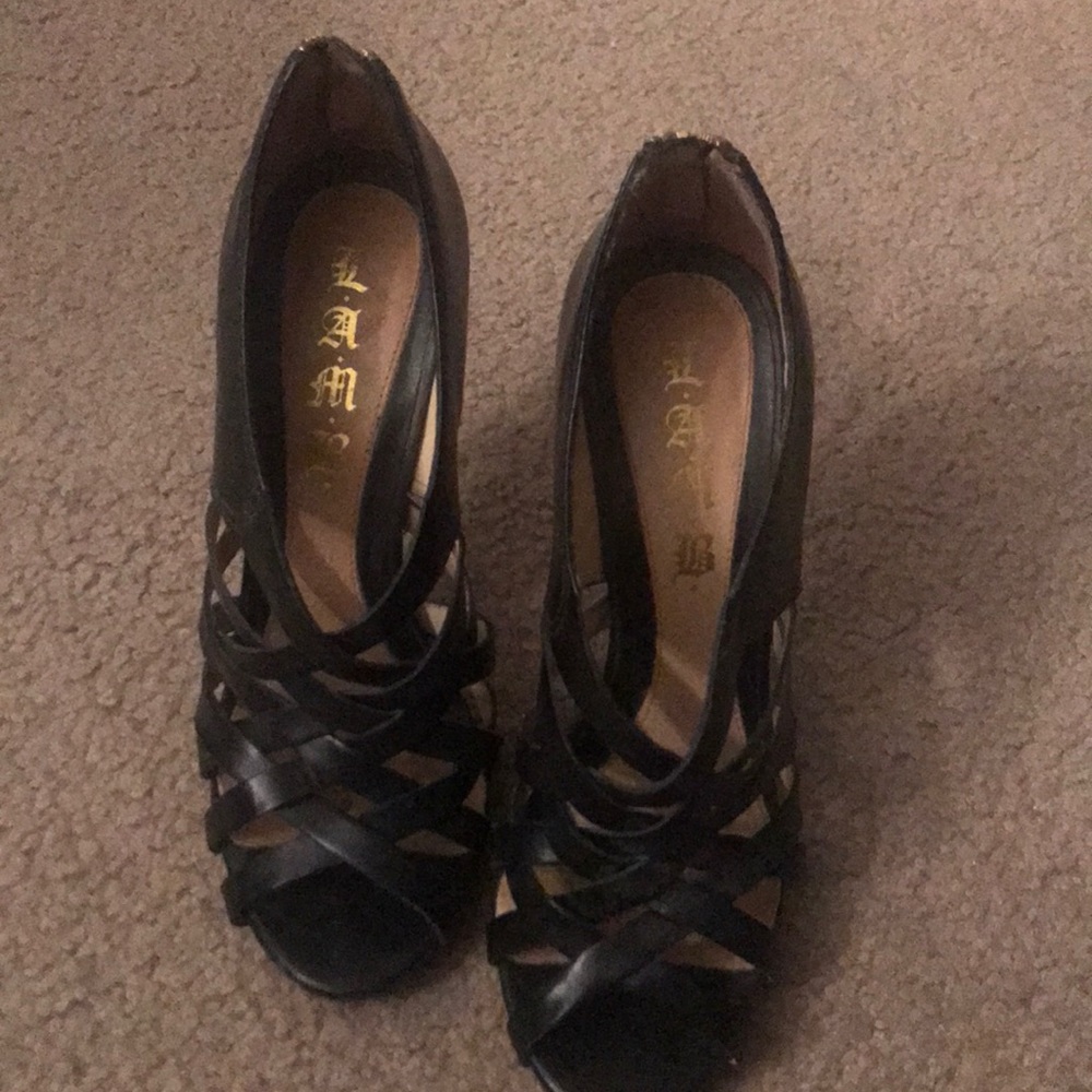 L.A.M.B • Black Heels